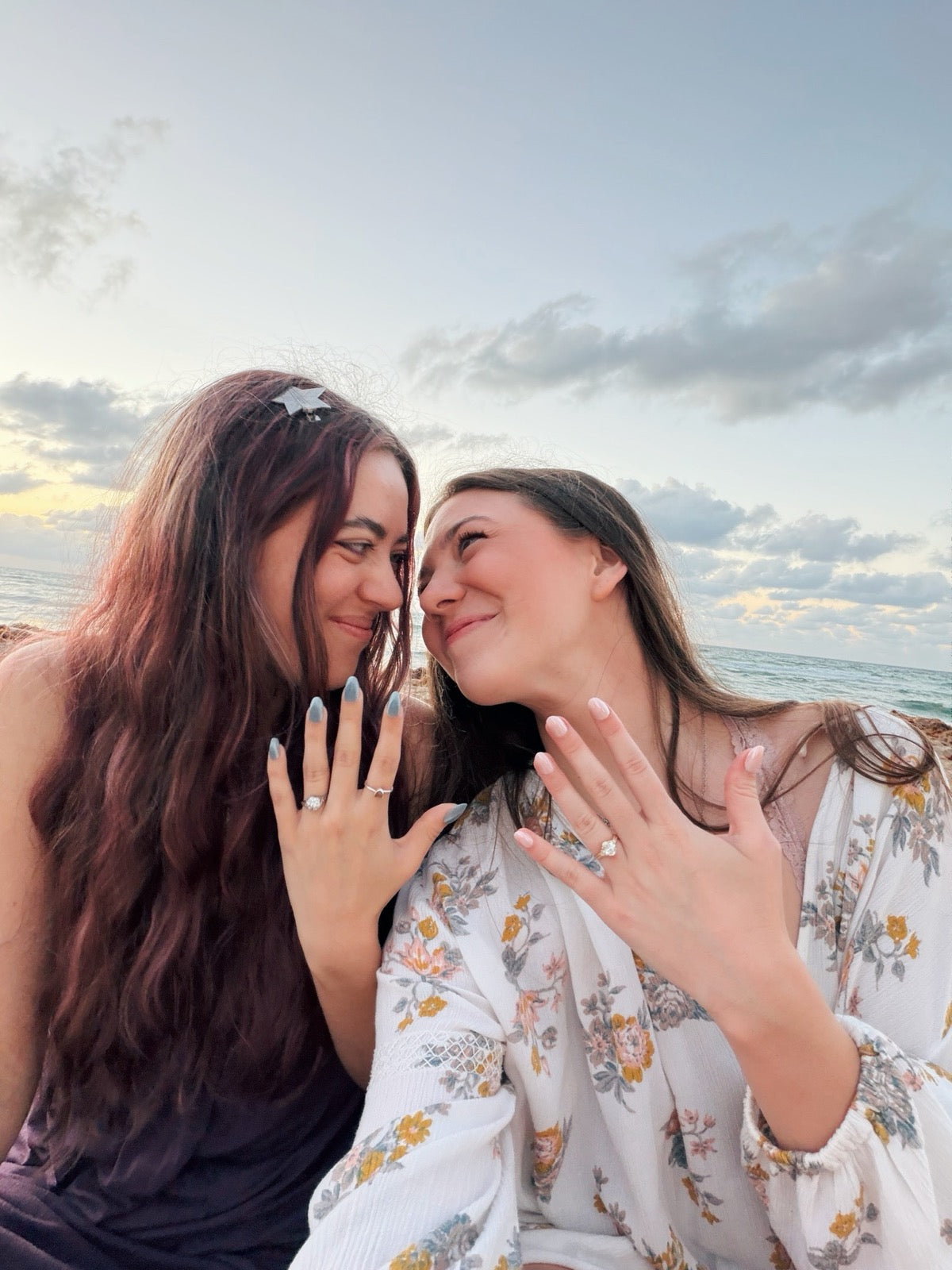 Margot & Giuliana's Sunset Beach Proposal
