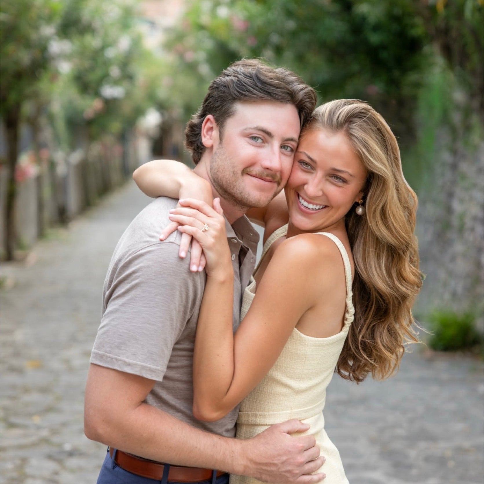 Will & Bella's Spring Proposal in Ravello