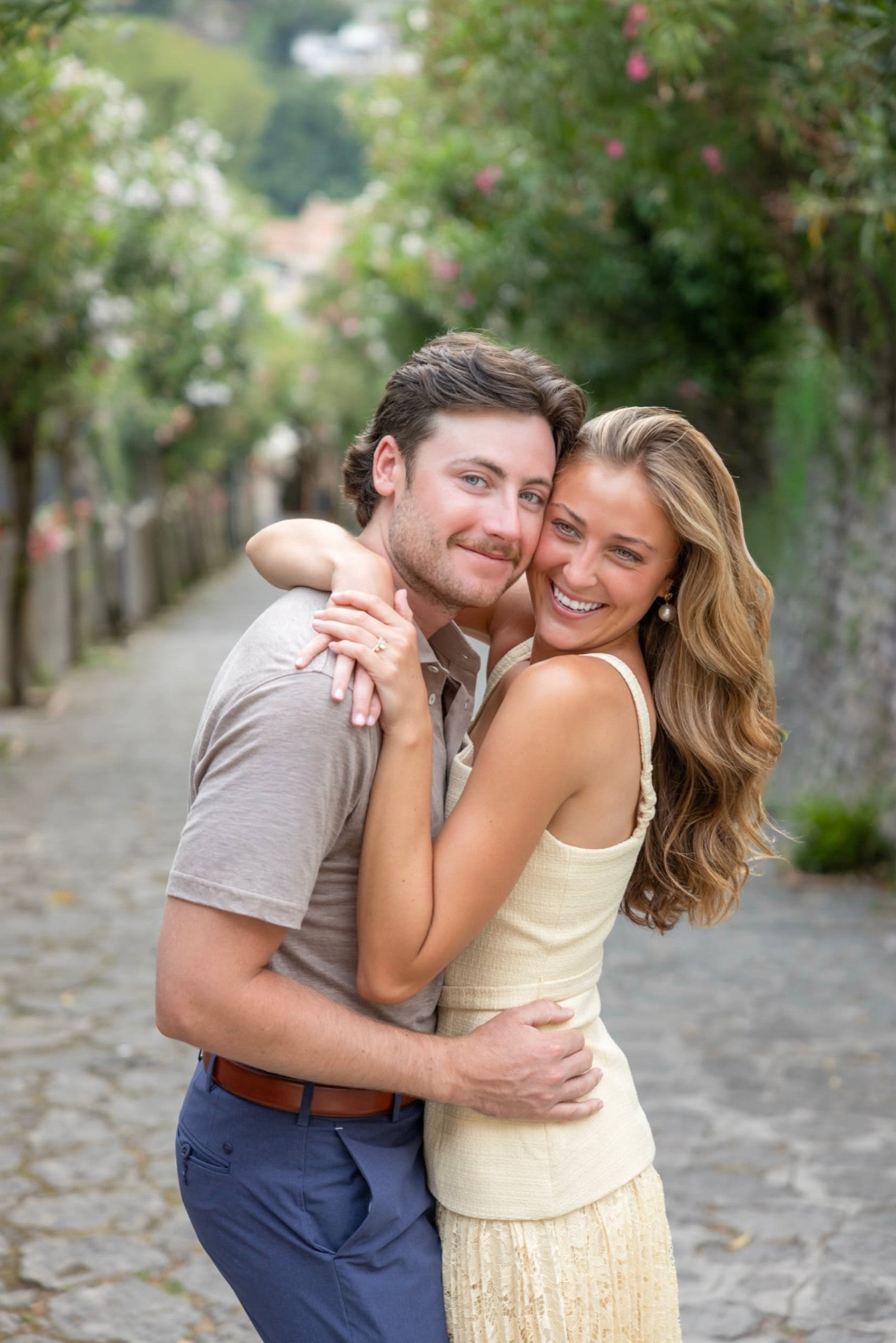 Will & Bella's Spring Proposal in Ravello