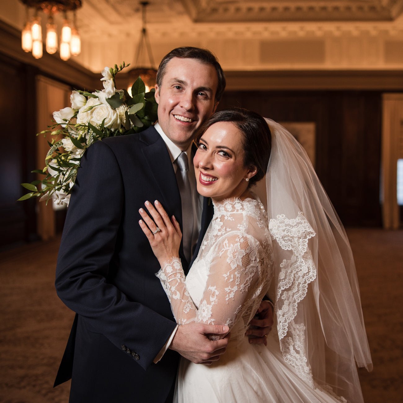 Michael & Leigh Anne’s Diamond Ring and Hermitage Hotel Wedding - Walton's Jewelry