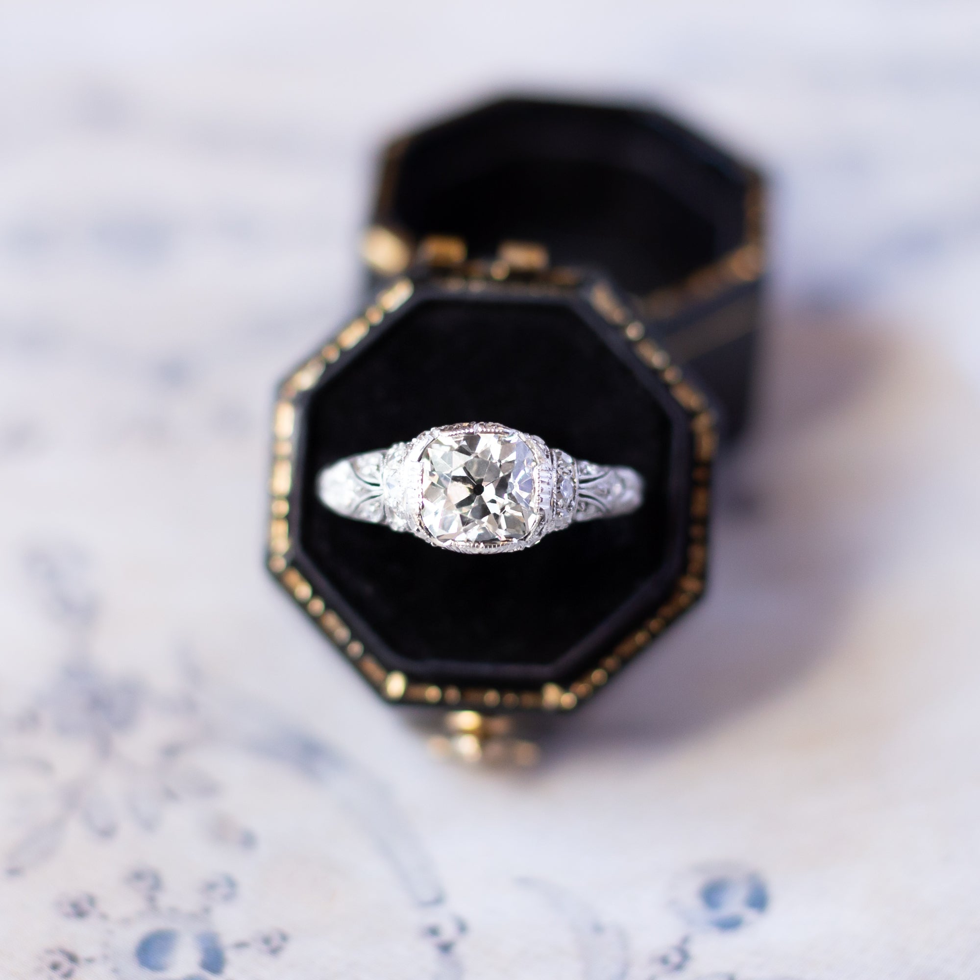 Filigree Diamond Rings - Walton's Jewelry
