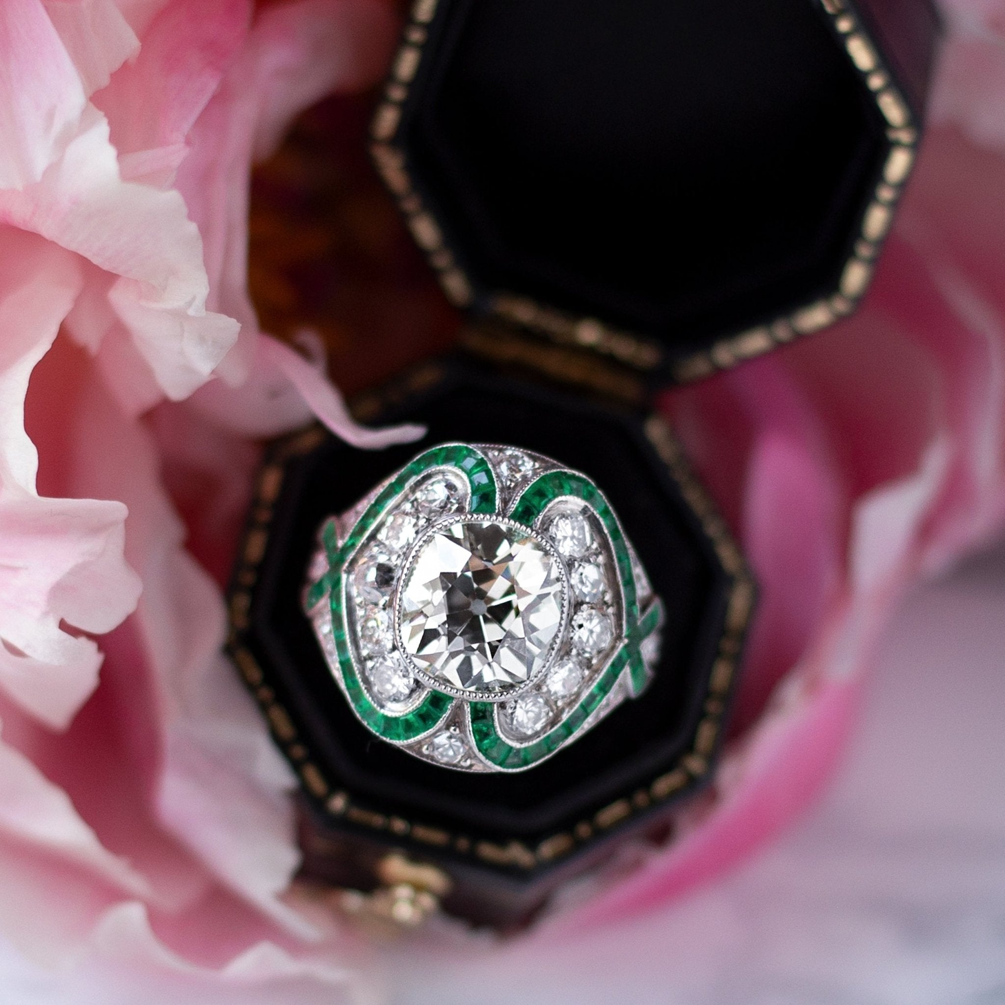 Gemstone Accented Diamond Rings - Walton's Jewelry