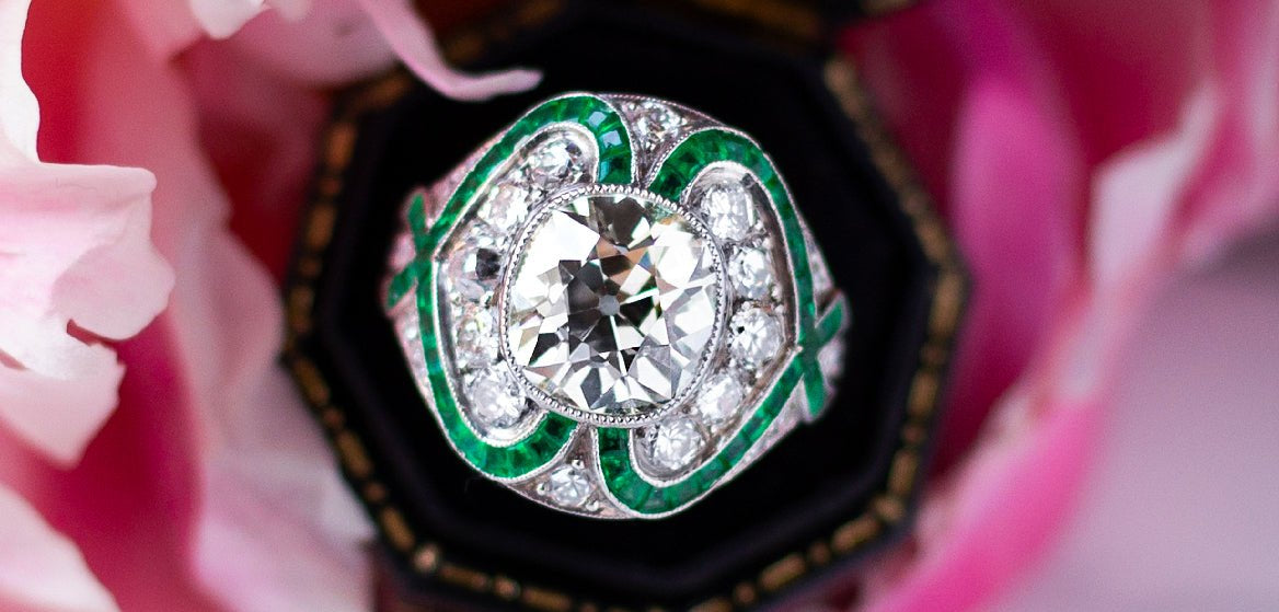 Art Deco Engagement Rings - Walton's Jewelry