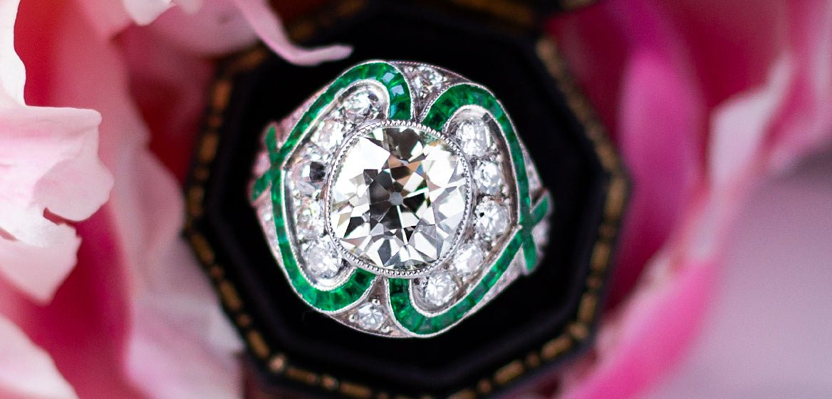Art Deco Engagement Rings - Walton's Jewelry