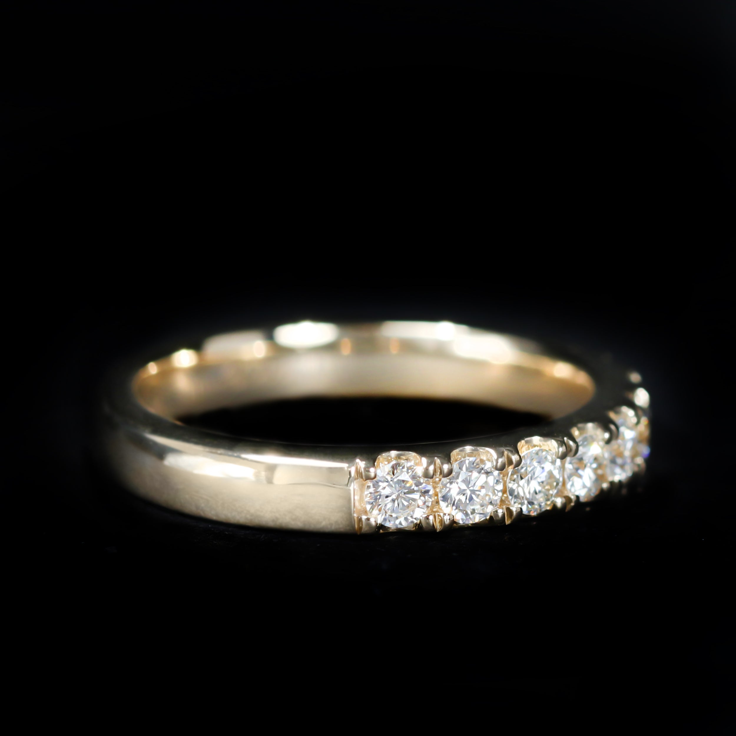 14K Yellow Gold 0.76 CTW Diamond Band